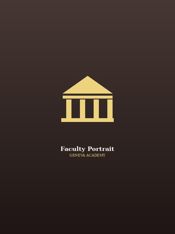 Faculty portrait